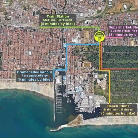 Piano Terra Con Giardino, Vicino Al Mare Дом отдыха
